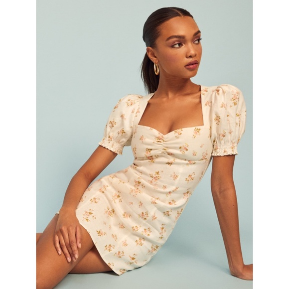 NWT Reformation Gina Dress Mildred 12 - Picture 5 of 13